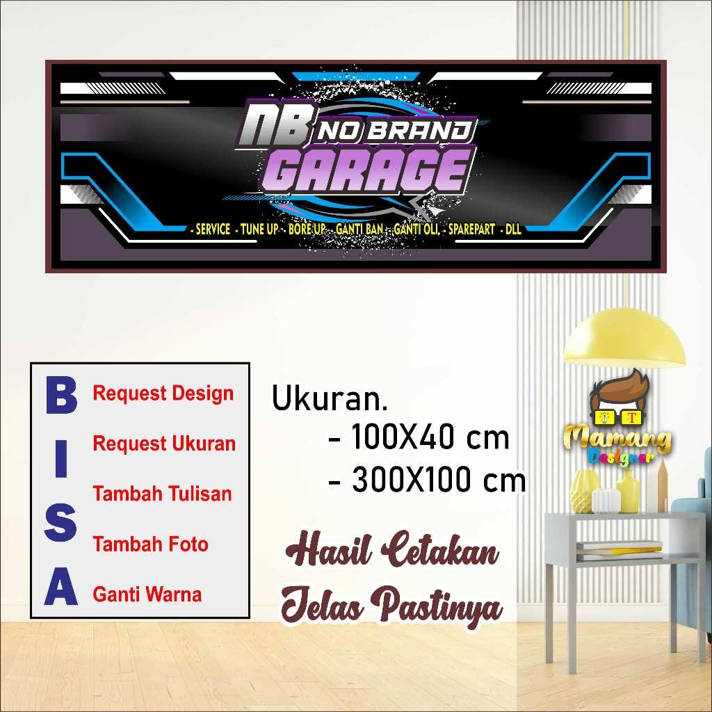 Jual backdrop Cetak Banner Spanduk Bengkel Racing atau Bengkel Balap bb ...