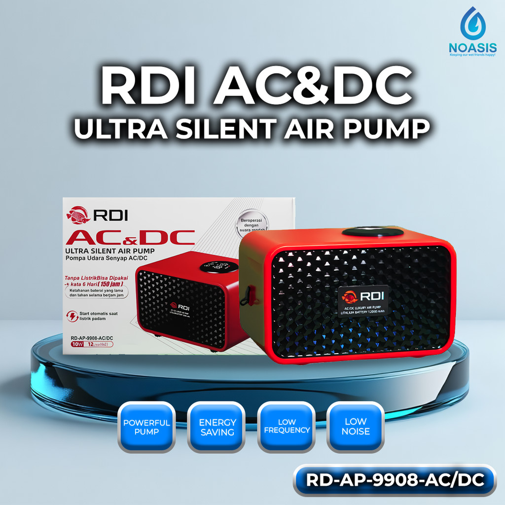 Jual RDI AC DC RD - AP - 9908 - AC/DC Ultra Silent Air Pump Aerator RDI ...