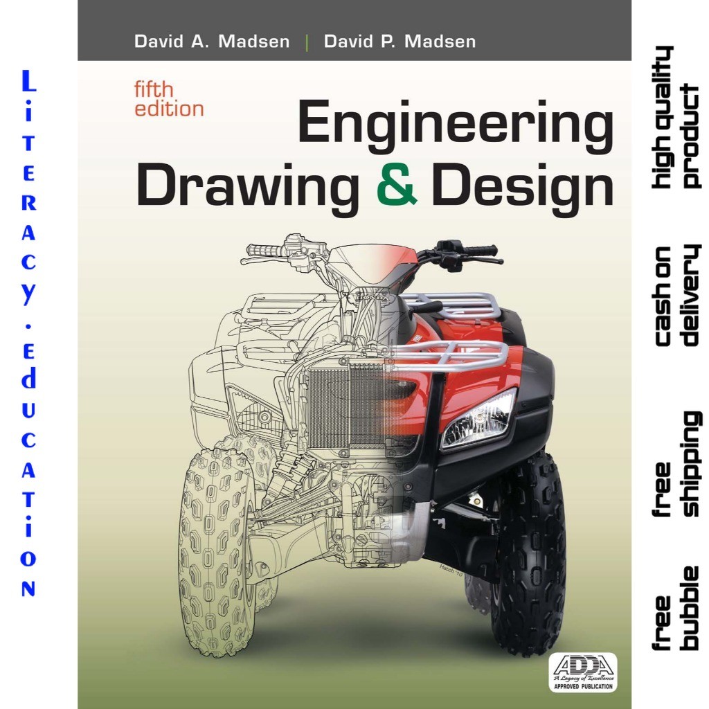 Jual ENGINEERING DRAWING AND DESIGN FIFTH EDITION DAVID P. MADSEN- DAVID A. MADSEN | Shopee ...