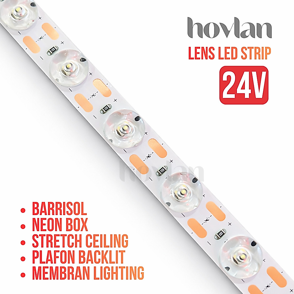 Jual Led Strip Hovlan 24v HVS2416L Lens Diffuse Difus Plafon Kain ...