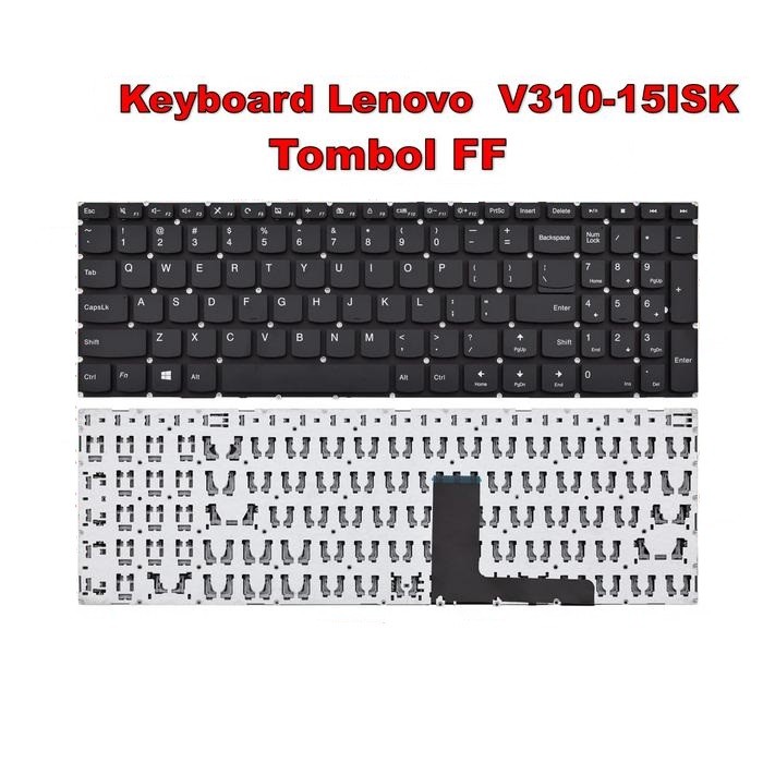 Tastiera Italiana Per Lenovo IdeaPad V110 (tutti I Modelli) - Nuova, Layout QWERTY