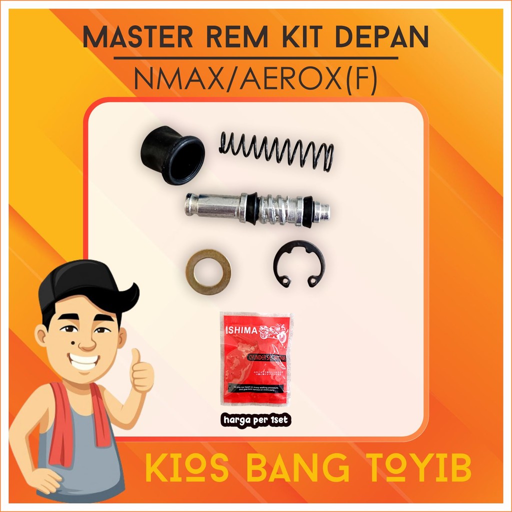 Jual Cylinder Kit Seal Master Depan (F) N-MAX Seal Master Rem Kit ...