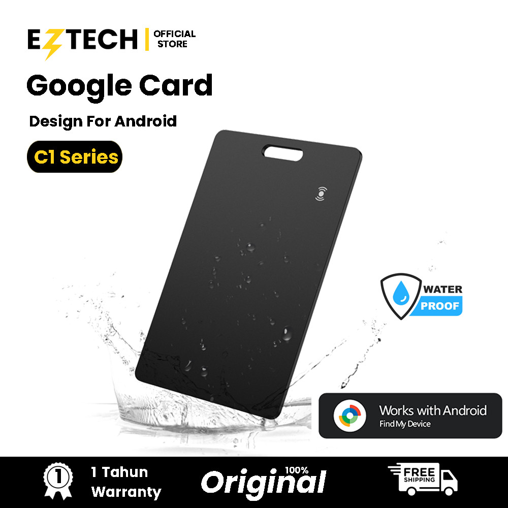 Jual EZTECH Smart Tag Kartu C1 Series Card GPS Locator Bluetooth ...