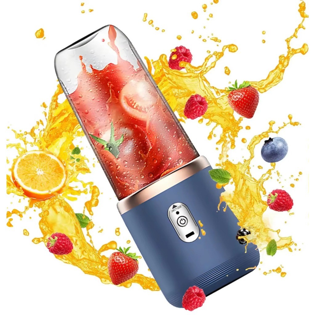 Jual modern bell - Blender Portable Mini Juicer 6 Mata Pisau 400ML ...