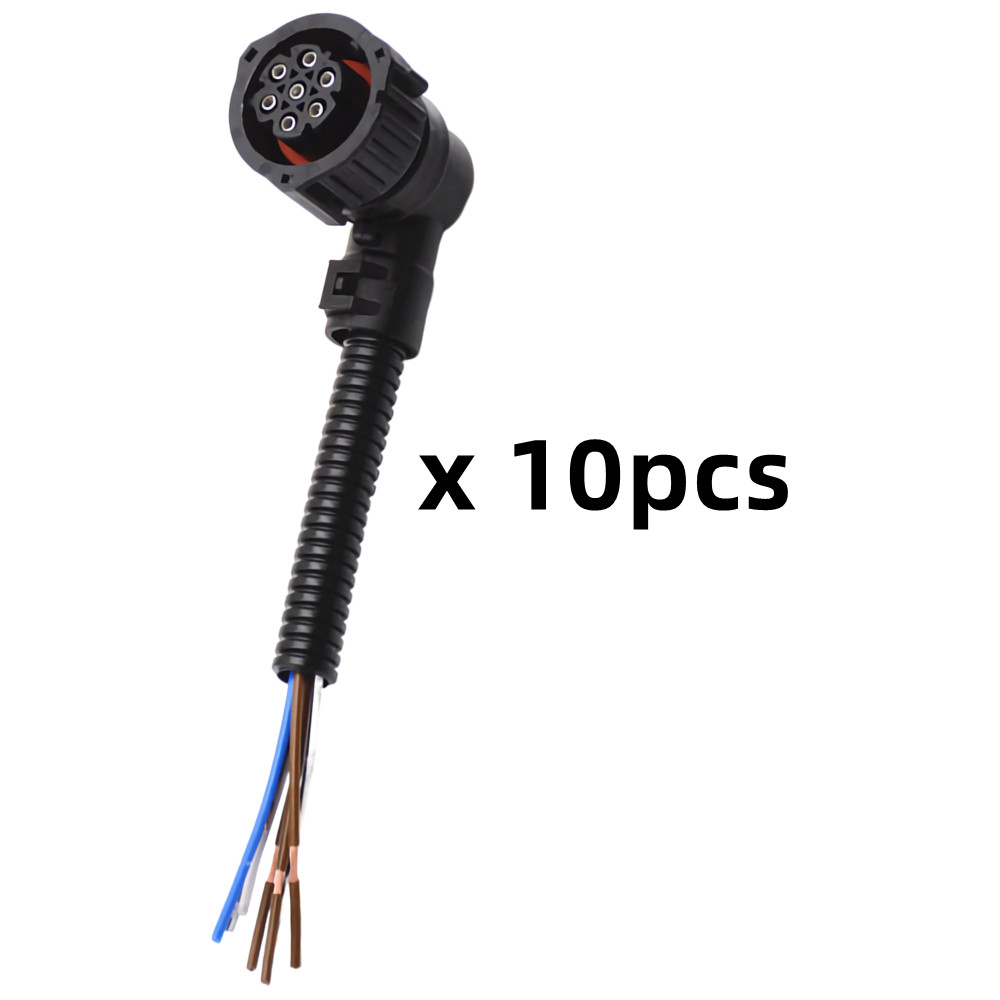 Jual 10Pcs 7 Pin Connector Trailer Car Plug Socket For Scania For Volvo ...