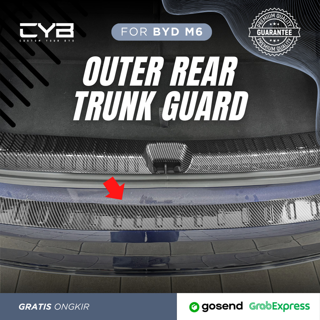 Jual BYD M6 - Rear Trunk Guard | Shopee Indonesia