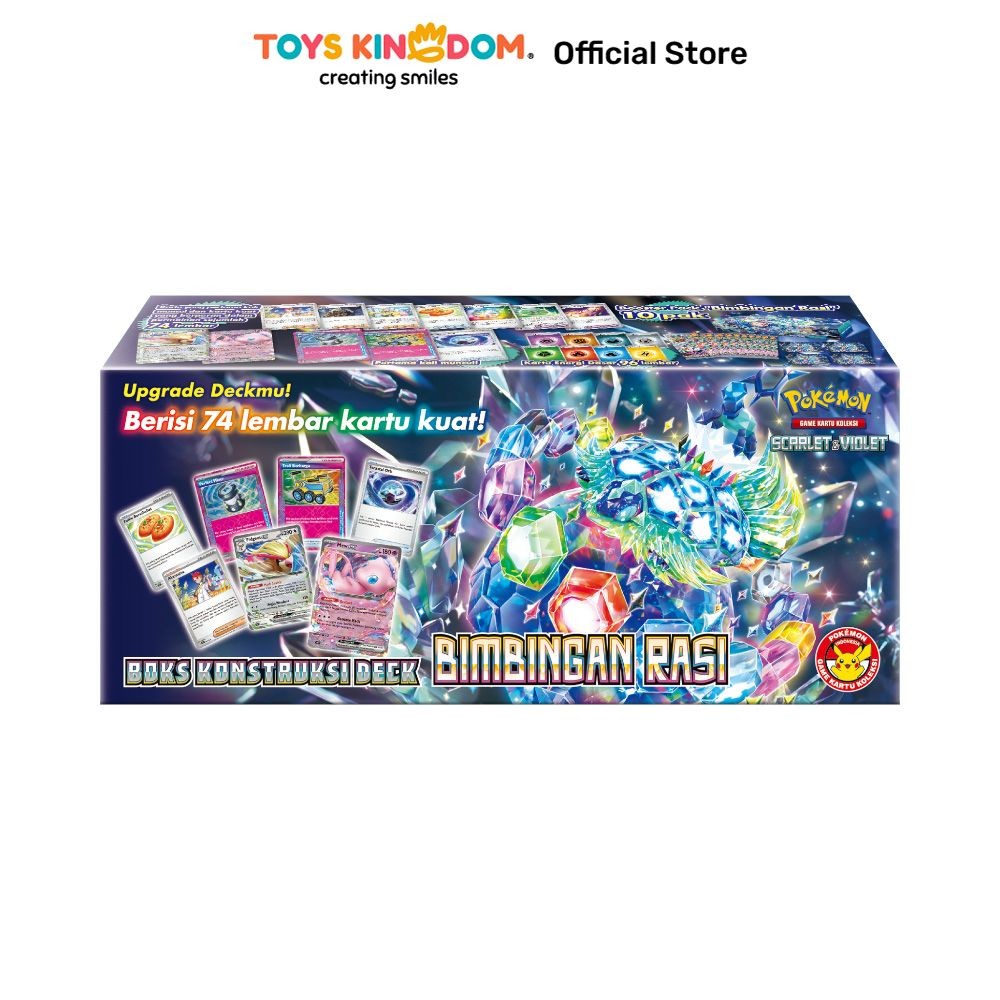 Jual Toys Kingdom Pokemon Kartu Boks Konstruksi Deck Bimbingan Rasi Svk ...