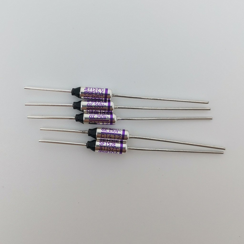 Jual 5pcs SF152E 157°C Celsius Degree SEFUSE Thermal Cutoffs 10A 250V ...