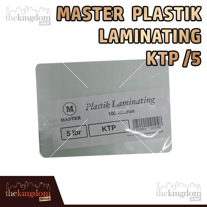 Jual Master Plastik Laminating KTP /5 - Alat Laminasi Plastik | Shopee ...