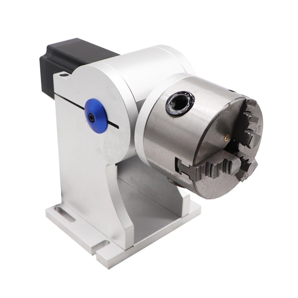Jual Rotary Device Rotation Axis 3 Claws Type H Three Chuck Rotary ...