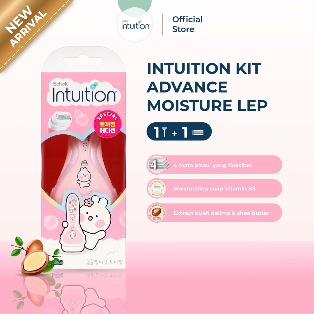 Jual Schick Intuition Kit Advance Moisture LEP Alat Cukur Wanita Women ...