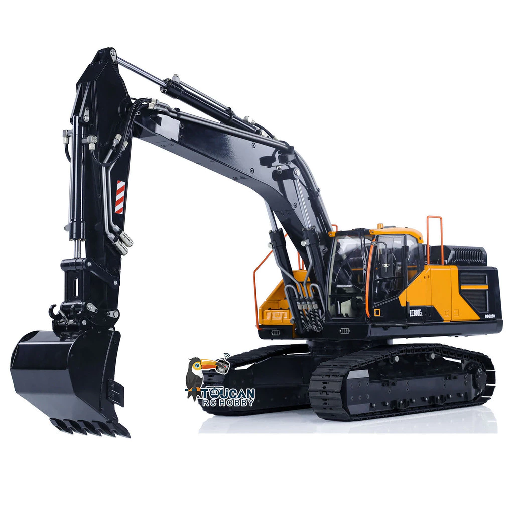 EC380 RC Hydraulic Excavator Metal skala 1:14 dengan detail presisi