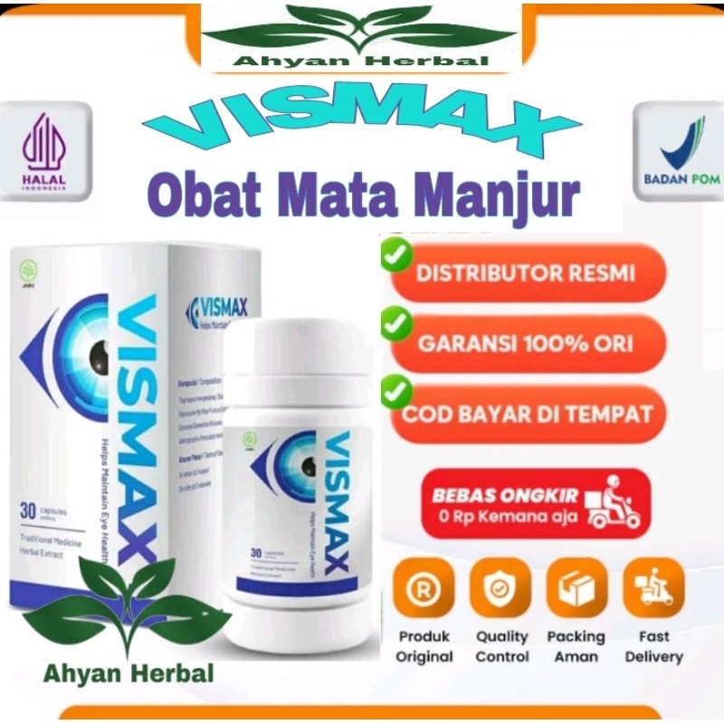 Jual Vismax Asli Original Mengobati Mata Minus Plus Rabun Katarak 1 ...