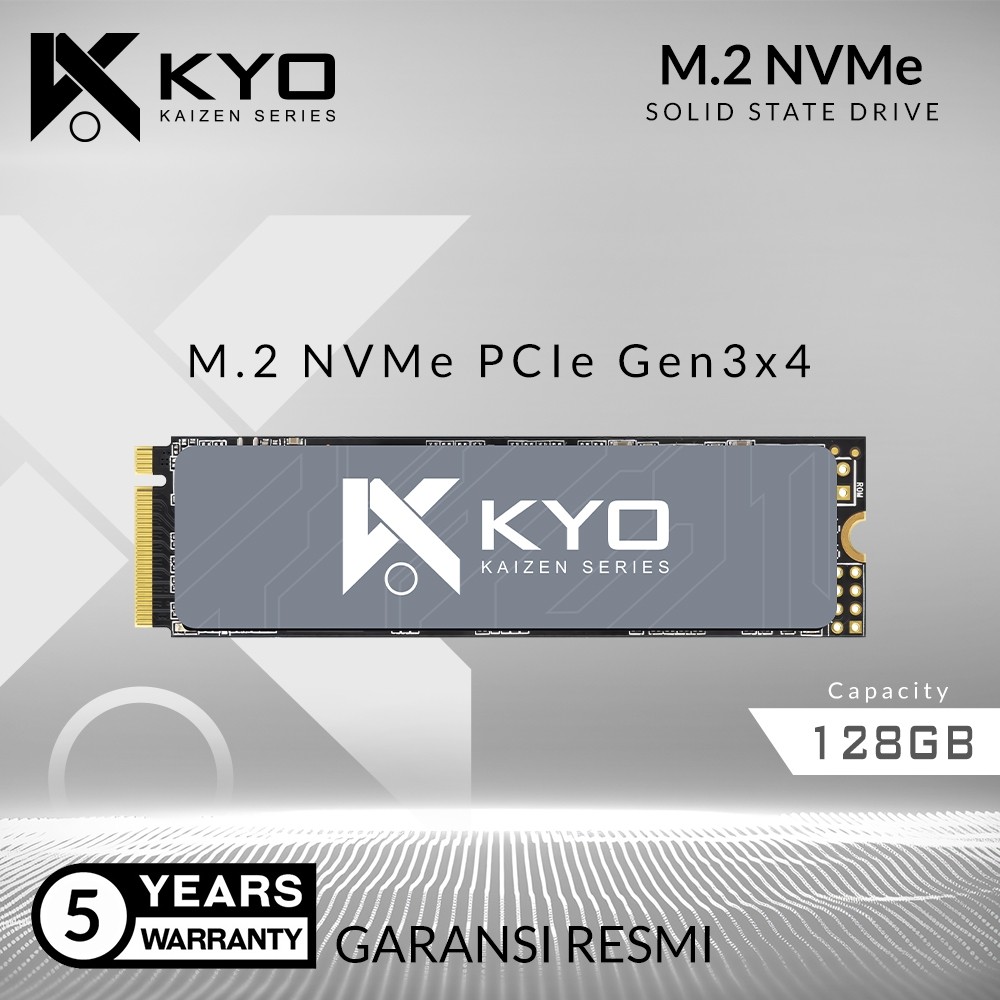 Jual [StarCom ID Store] SSD NVME M.2 128GB KYO KAIZEN SSD NVMe M.2 PCIe ...