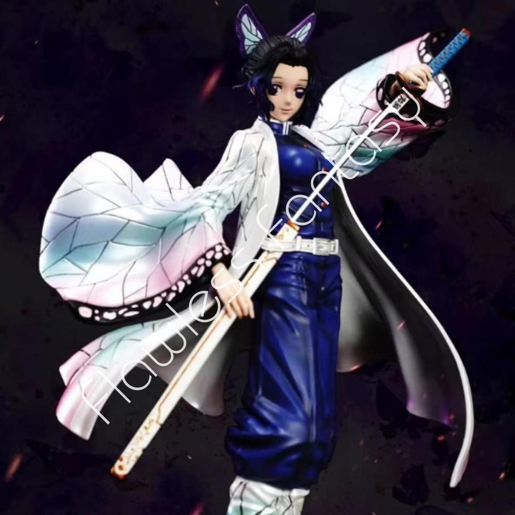 Jual Kimetsu No Yaiba Demon Slayer Insect Hashira Shinobu Kocho Statue ...