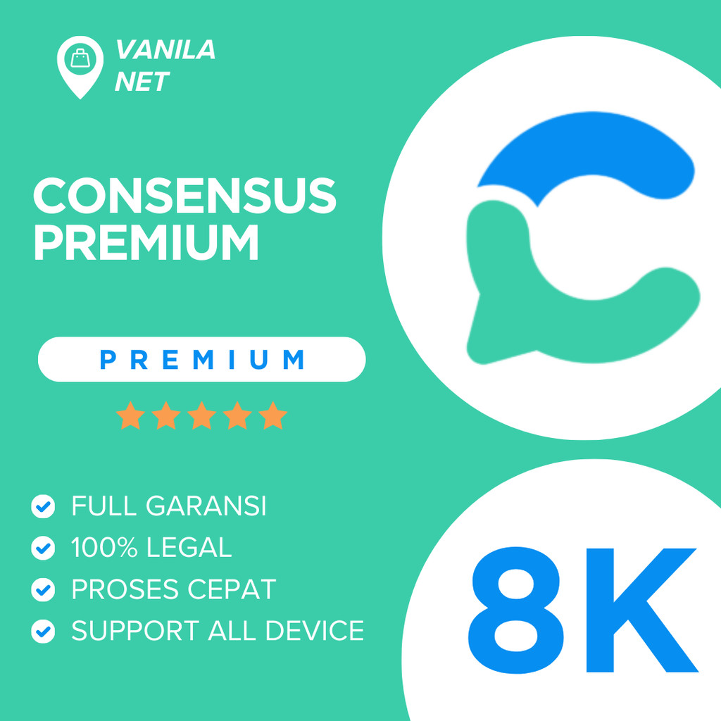 Jual Consensus AI Premium 1 Bulan Proses Cepat | Shopee Indonesia