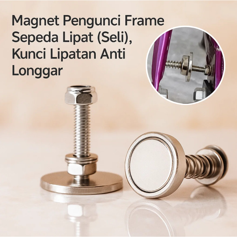 Jual Magnet Pengunci Lock Frame Kunci Lipatan Anti Longgar Sepeda Lipat ...