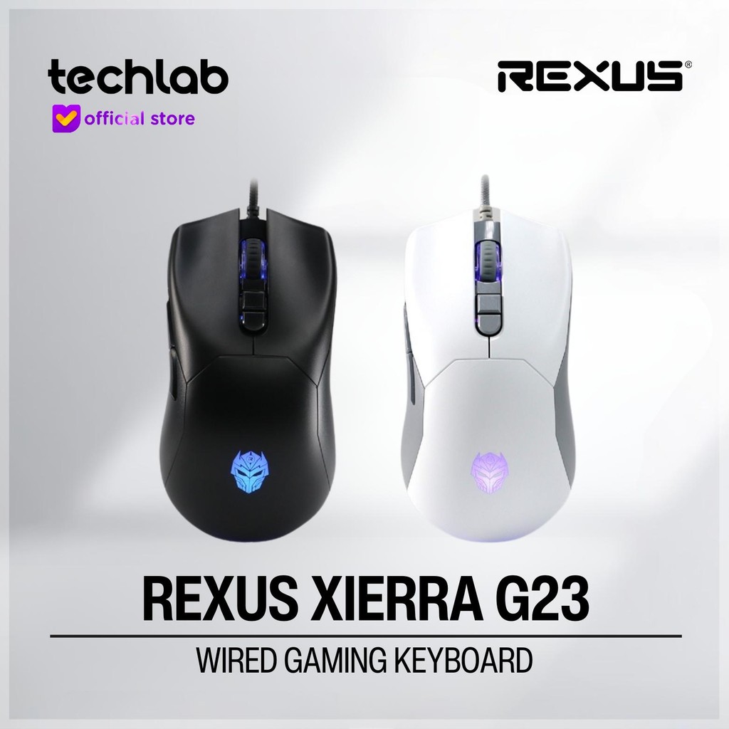 Jual Rexus G23 / G-23 Xierra Wired RGB Gaming Mouse | Shopee Indonesia