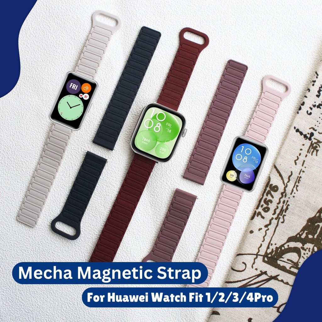 Jual Mecha magnetic strap for Huawei Watch Fit 1 Huawei Watch Fit 2 ...