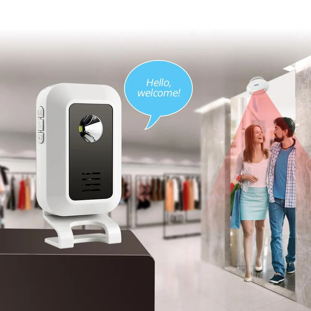 Jual Bel Toko Selamat Datang Sensor Store Entrance Wireless Infrared ...