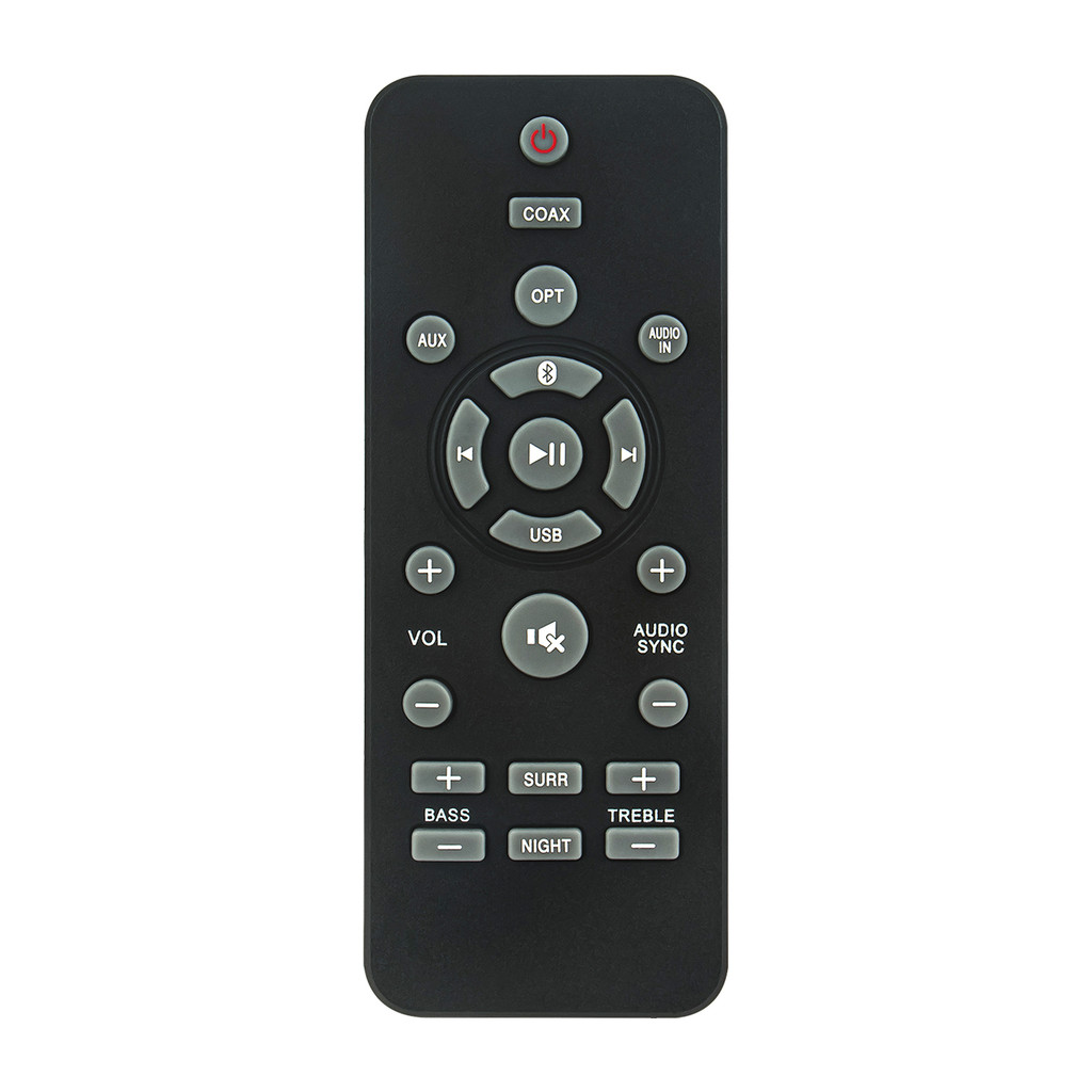 VINABTY CSS2123 CSS2133 CSS2123B Telecomando di ricambio per Philips Sound Bar SoundBar CSS2123 CSS2123B CSS2123F7 CSS2123B/F7 CSS2133 CSS2133B98 CSS2133B/F7 996510050576 996510054954 996510063326