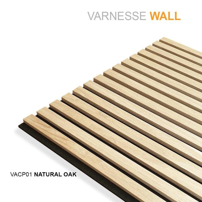 Jual Panel Akustik Varnesse Peredam Suara 60 x 60 CM - NATURAL OAK by ...