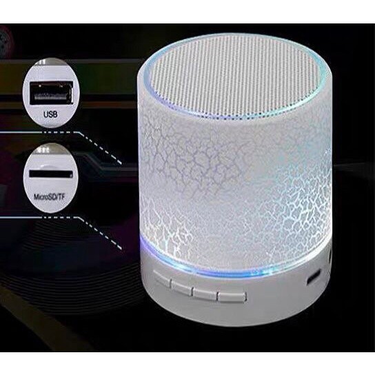 Jual Speaker Bluetooth S10 Mini LED Motif Retak Super Bass Speaker ...