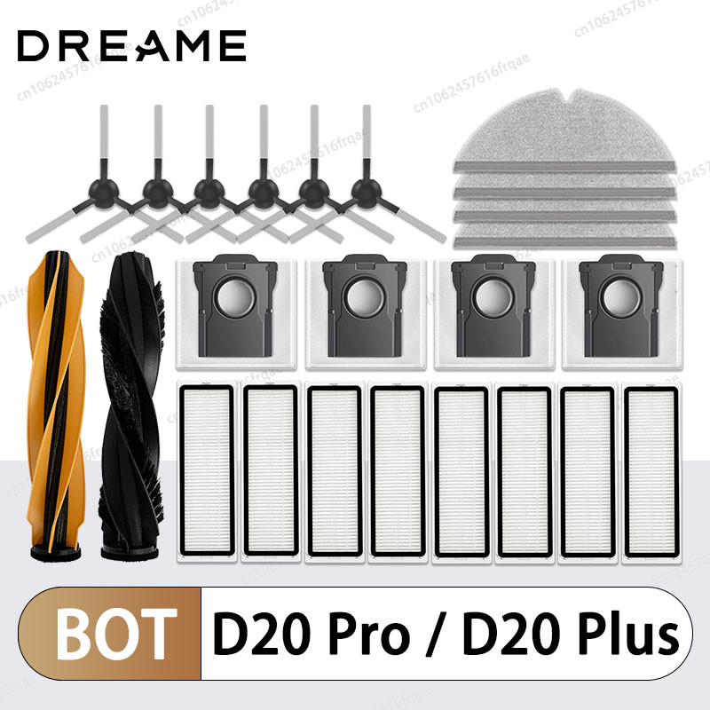 Kit D'accessoires De Rechange Pour Aspirateur Robot Dream D20
