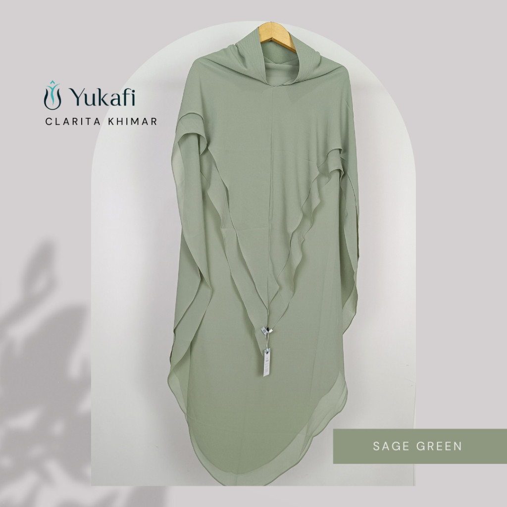 Yukafi Brand Clarita Khimar By Yukafi