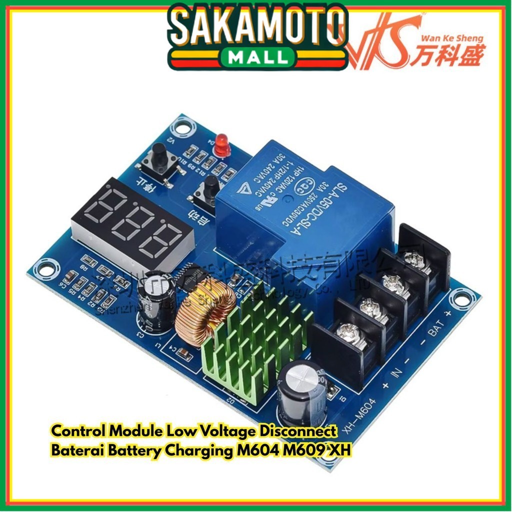 Jual Control Module Low Charging Baterai M609 XH-M604 Battery Lithium ...