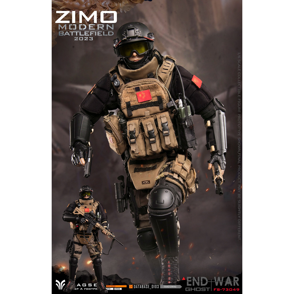Jual ViiKONDO FS 73049 Flagset ZIMO 1/6 Action Figure Modern ...