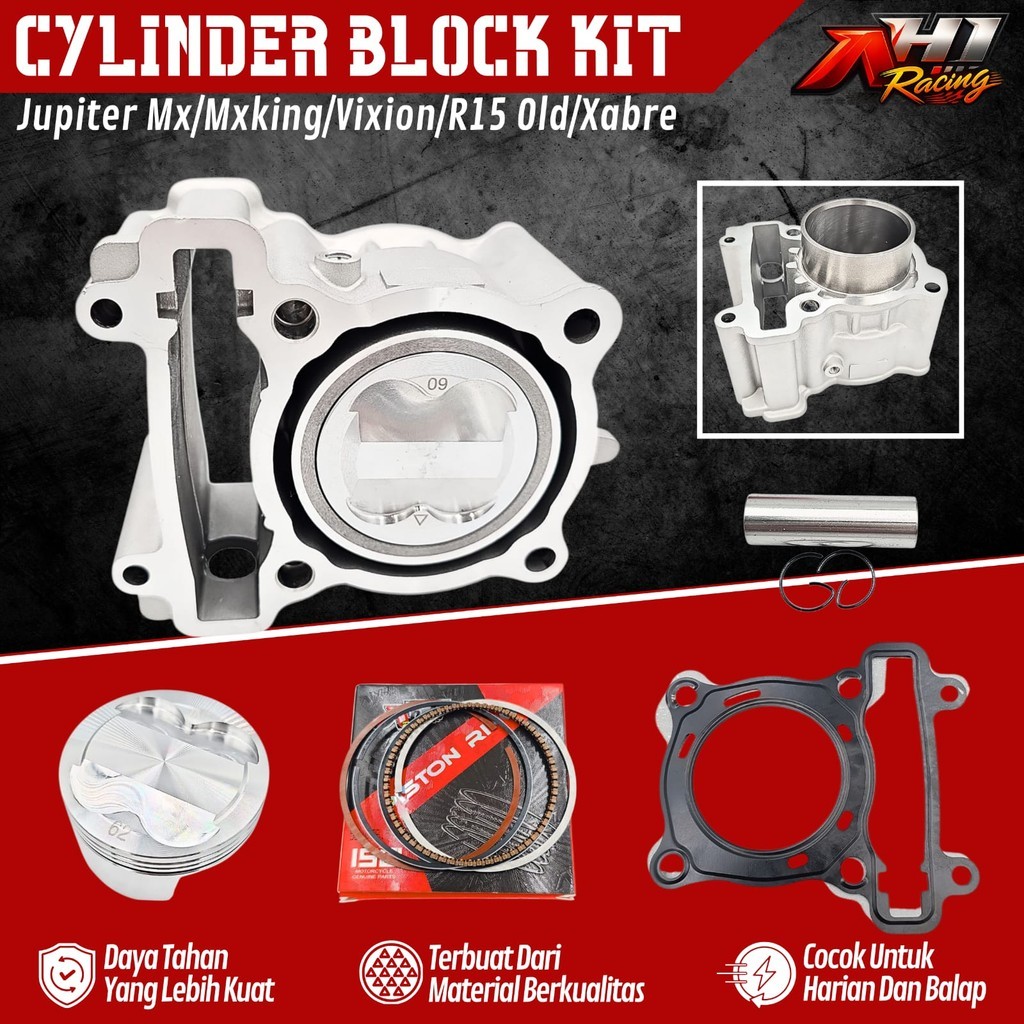 Jual Boring Blok Seher Bore Up Jupiter MX King MX Old New Vixion R15 ...