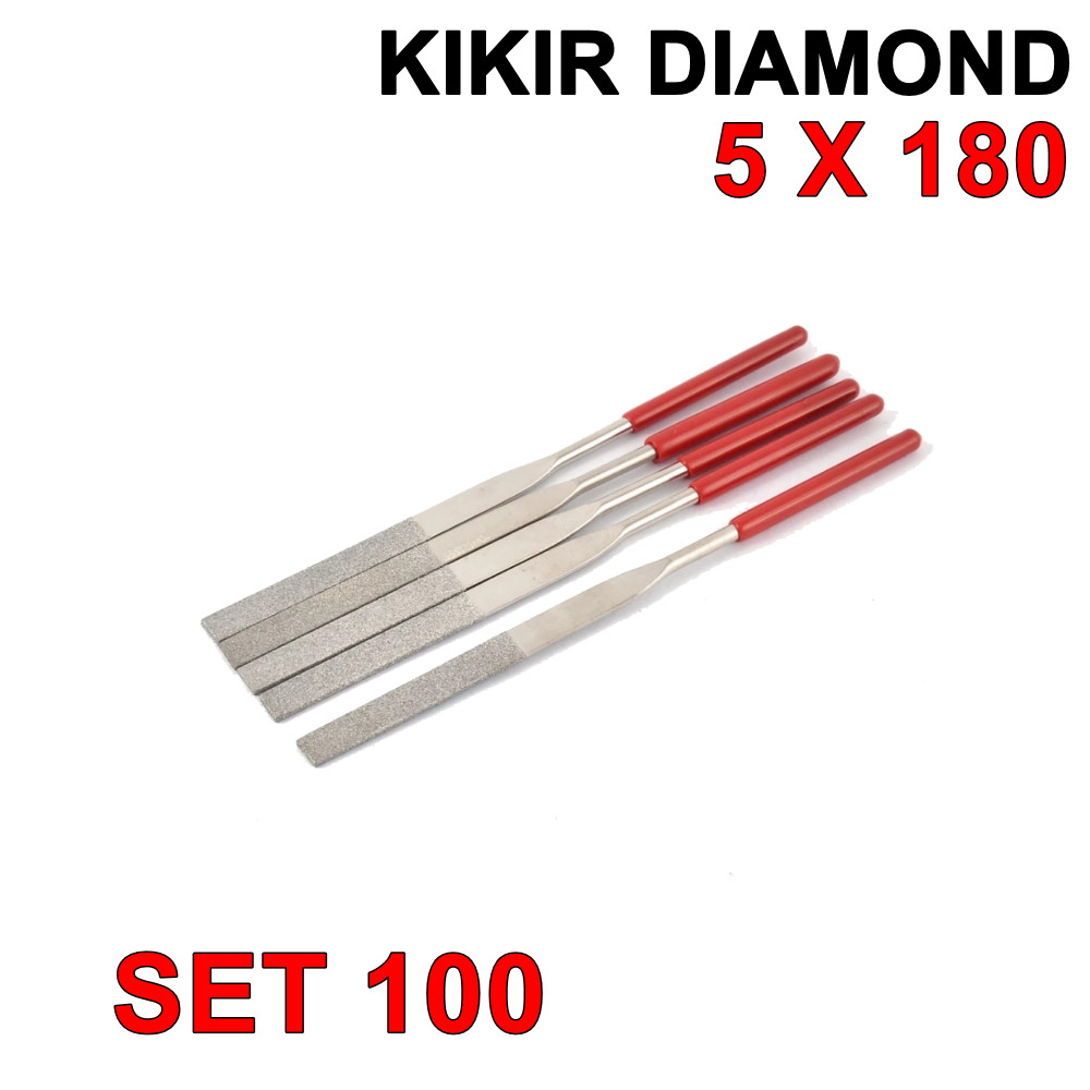 Jual Kikir 5x180mm Files Diamond KIKIR Diamond Flat Kikir Rata Files ...