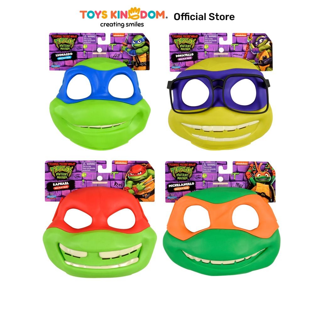 Jual Toys Kingdom Teenage Mutant Ninja Turtles Roleplay Movie Mask ...