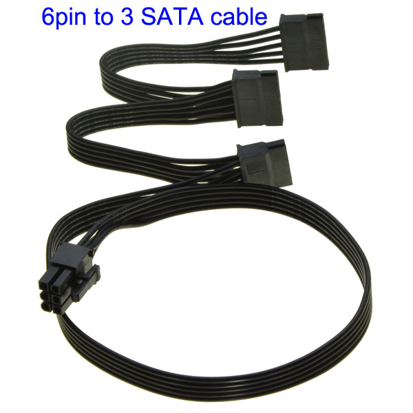 Jual For Seasonic X series XM2 KM3 Modular Peripheral 4 Pin SATA PCIe 8 ...