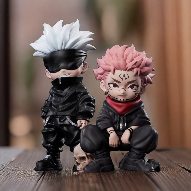 Jual 3 Style Jujutsu Kaisen Anime Figure Satoru Gojo Action Figure Lord ...