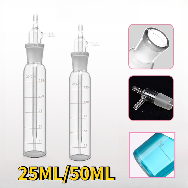 Jual 50ML Glass Impinger Lab Midget Inpinger Botol Penyerap Gas ...