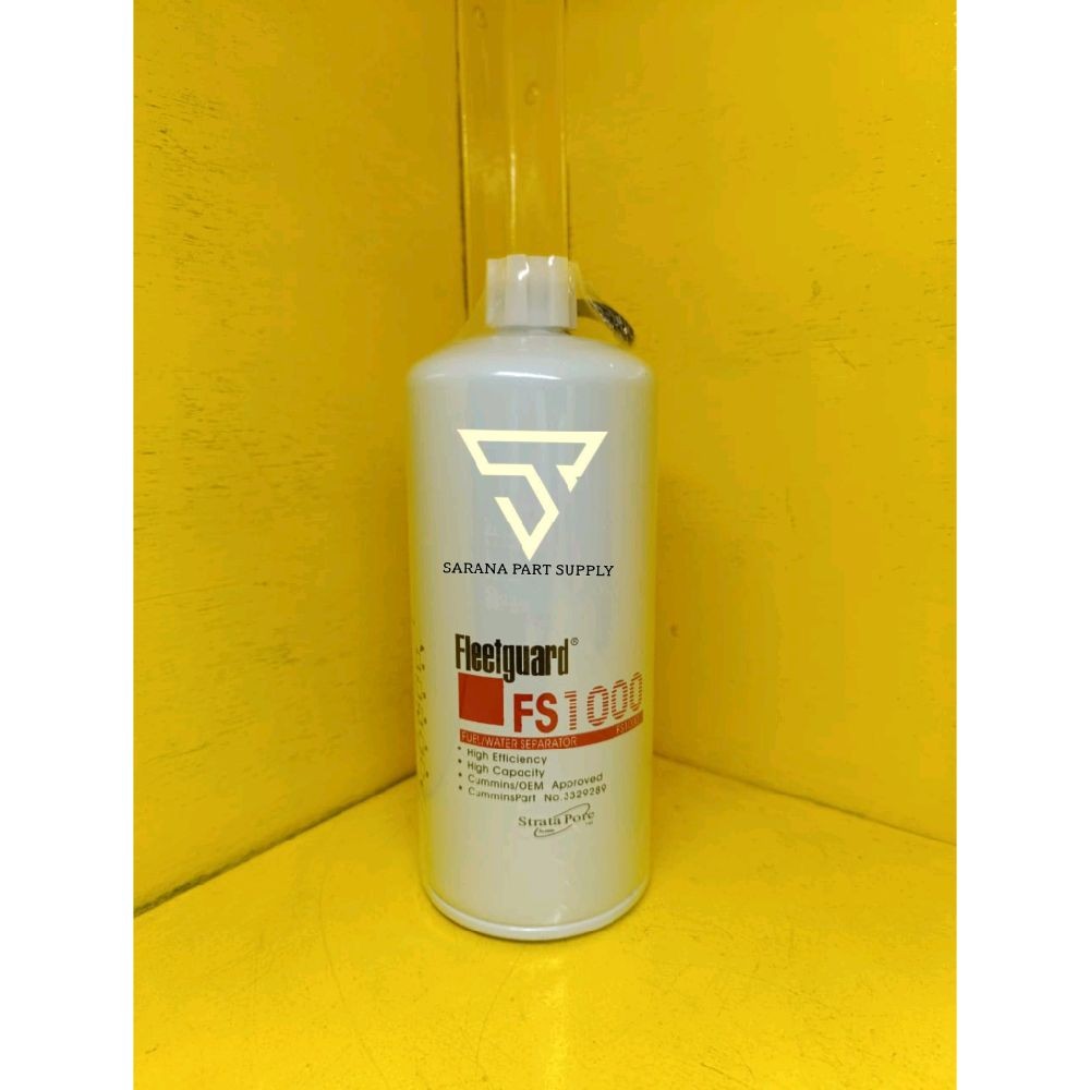 Jual fuel / water separator FS1000 fleetguard | Shopee Indonesia