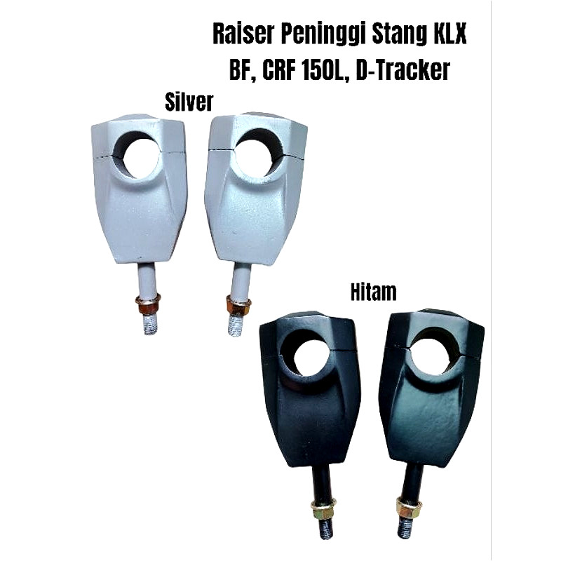 Jual RISER PENINGGI STANG FATBAR SATU SET | RISER KLX BF/CRF150L CB ...