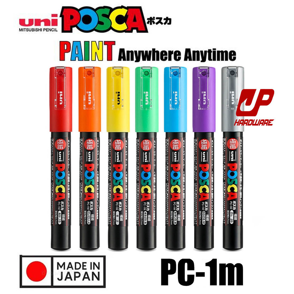 Jual UNI POSCA PC-1M Paint Marker (Extra Fine Point) | Shopee Indonesia