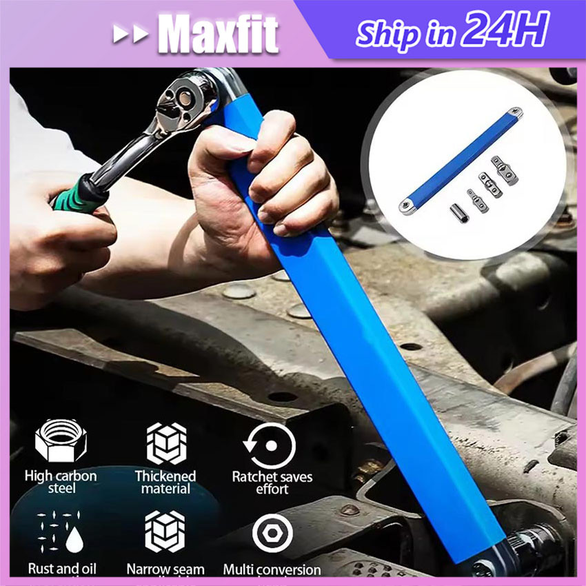 Jual Offset Extension Wrench Torque / Kunci Ring Pas Extender Adapter ...