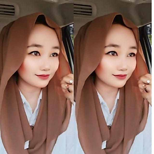 mantili polos, hijab mentri, lace polos, hijab instan, kerudung  greja