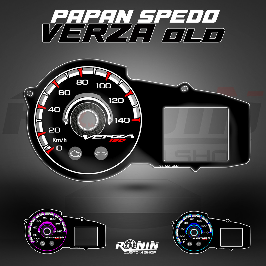 Jual BISA CUSTOM PAPAN SPIDO PANEL SPEEDOMETER PAPAN SPEDO VERZA OLD ...
