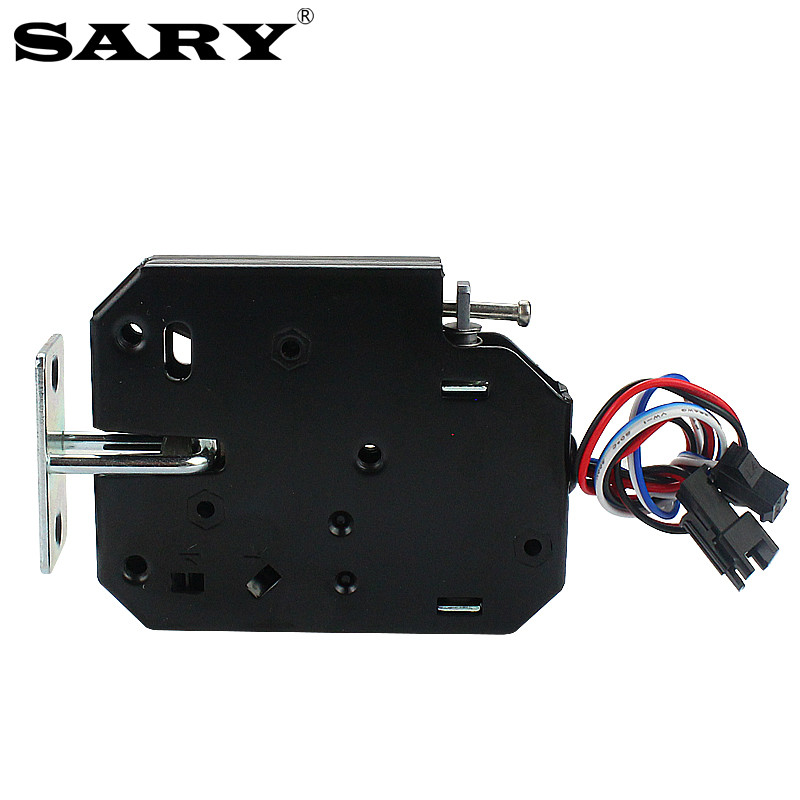 Jual DC5v12v24v express box lock locker door electric control lock ...