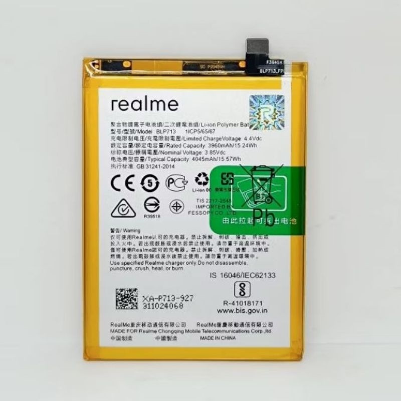 Jual BATERAI BATRE BATTERY REALME 3 PRO RMX1851 ORIGINAL 100% MODEL ...