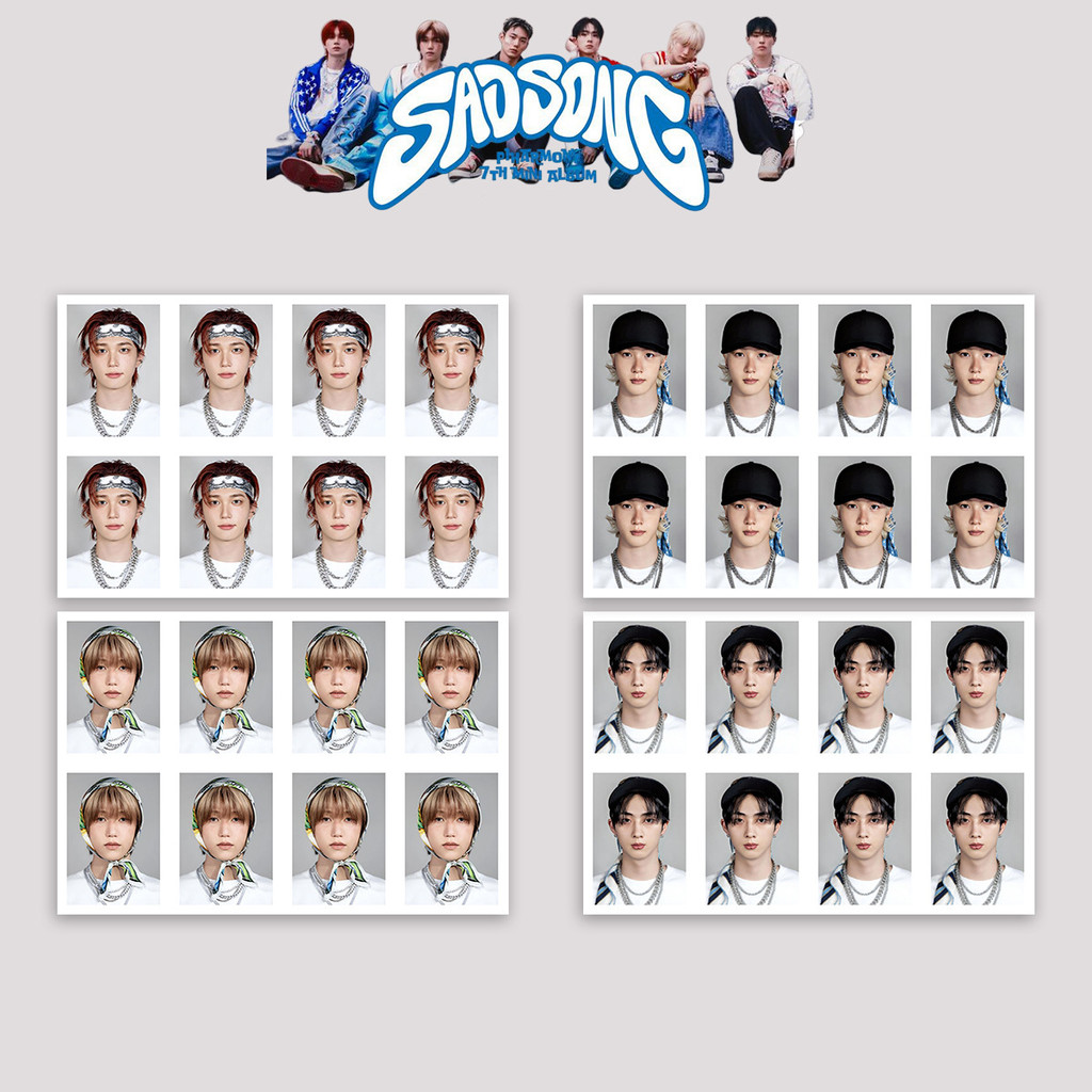 Jual 1Pcs/Set Kpop Idol Boy P1HARMONY New HD Printd ID Cards KEEHO THEO ...