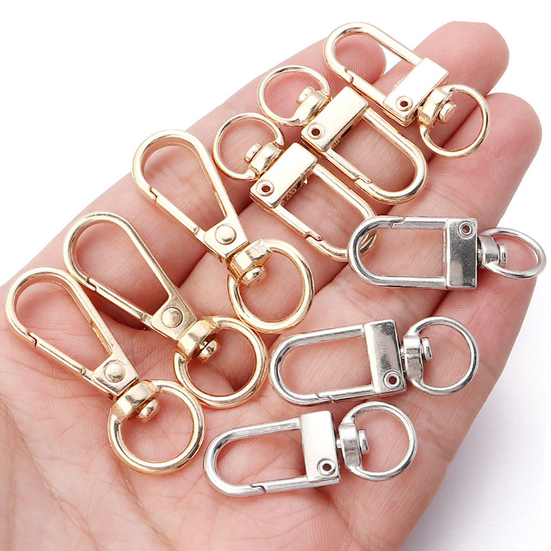 Jual 5-10pcs/Lot Lobster Clasp Hooks Spring Buckles Dog Chain Snap Hook ...