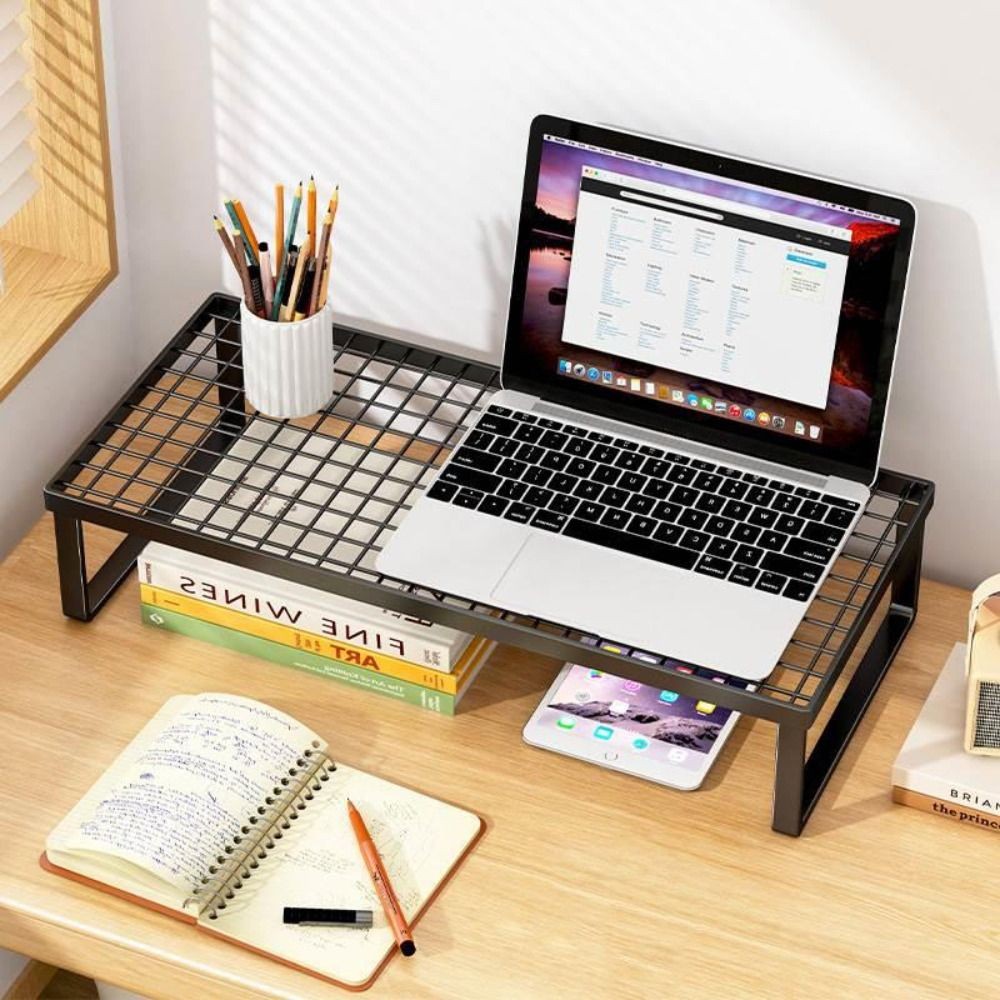 Jual Grid Laptop Grid Cooling Rack Black/White Portable Screen Base ...