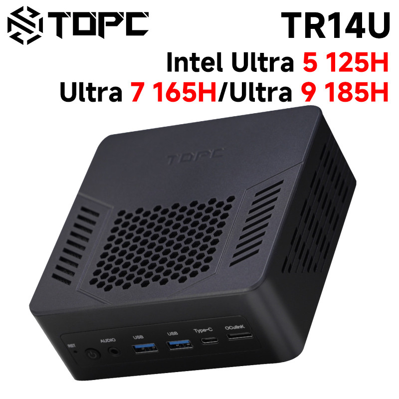 Jual TOPC TR14U Intel Ultra 5 125H/Ultra 7 165H/Ultra 9 185H Mini PC ...