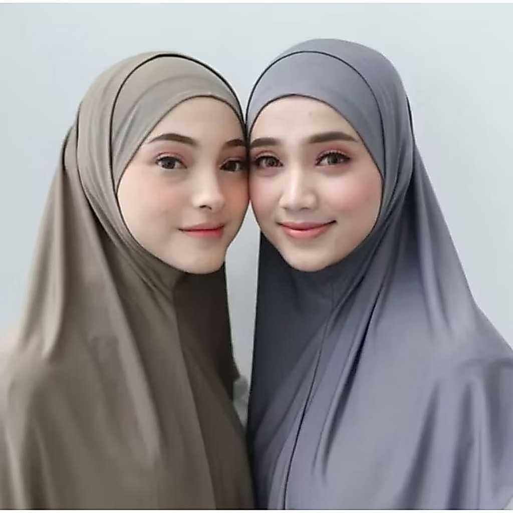Hijab Bergo Instan Malay Mazaya Lolly Medinah Jersey Premium | Jilbab Bergo Instan Soft Ped